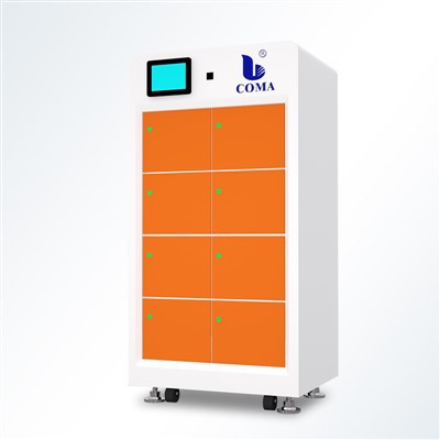 Batteriudlejningsskab