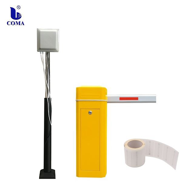 UHF RFID parkeringssystemsoftware Smart bilparkeringssystem med barriereport
