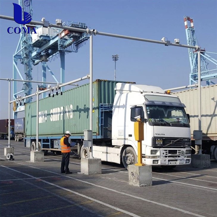 System til automatisk scanning af portbeholdernummer